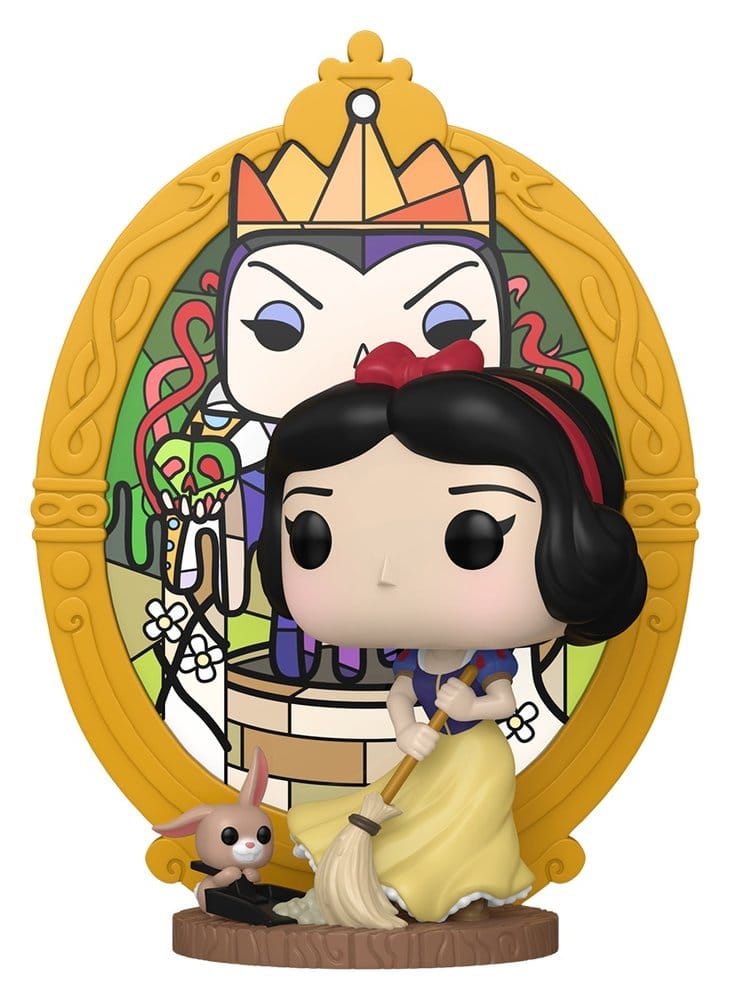Funko Pop! Deluxe Disney Blancanieves y Reina Malvada (Vidriera)