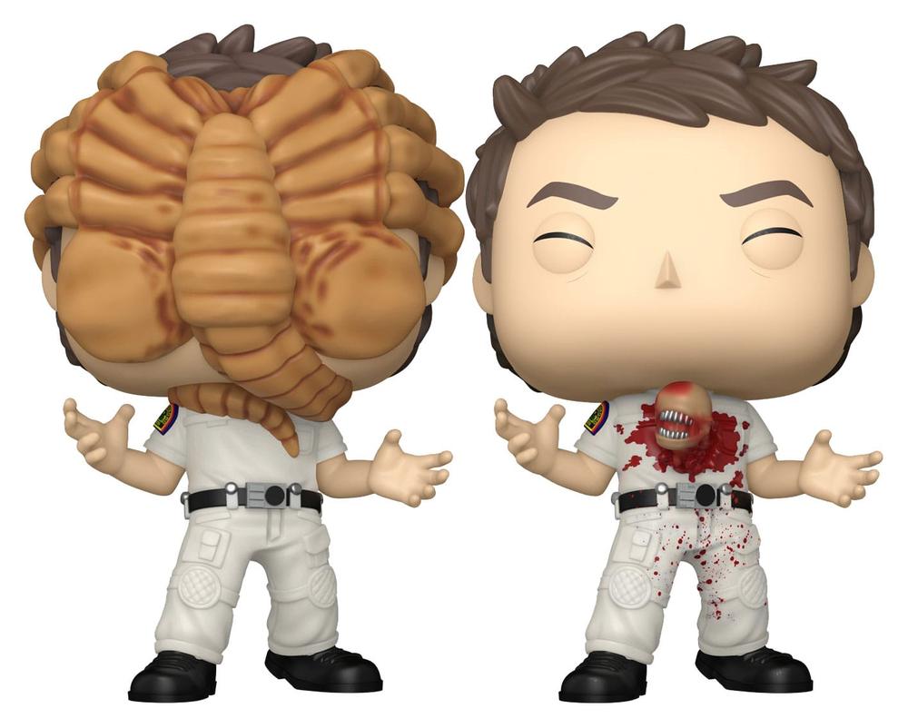 Funko Pop! Movies Alien Kane con Facehugger - Opción Chase Aleatoria