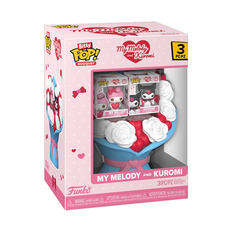 Ramo Bitty Pop! Sanrio My Melody & Kuromi (Edición San Valentín)