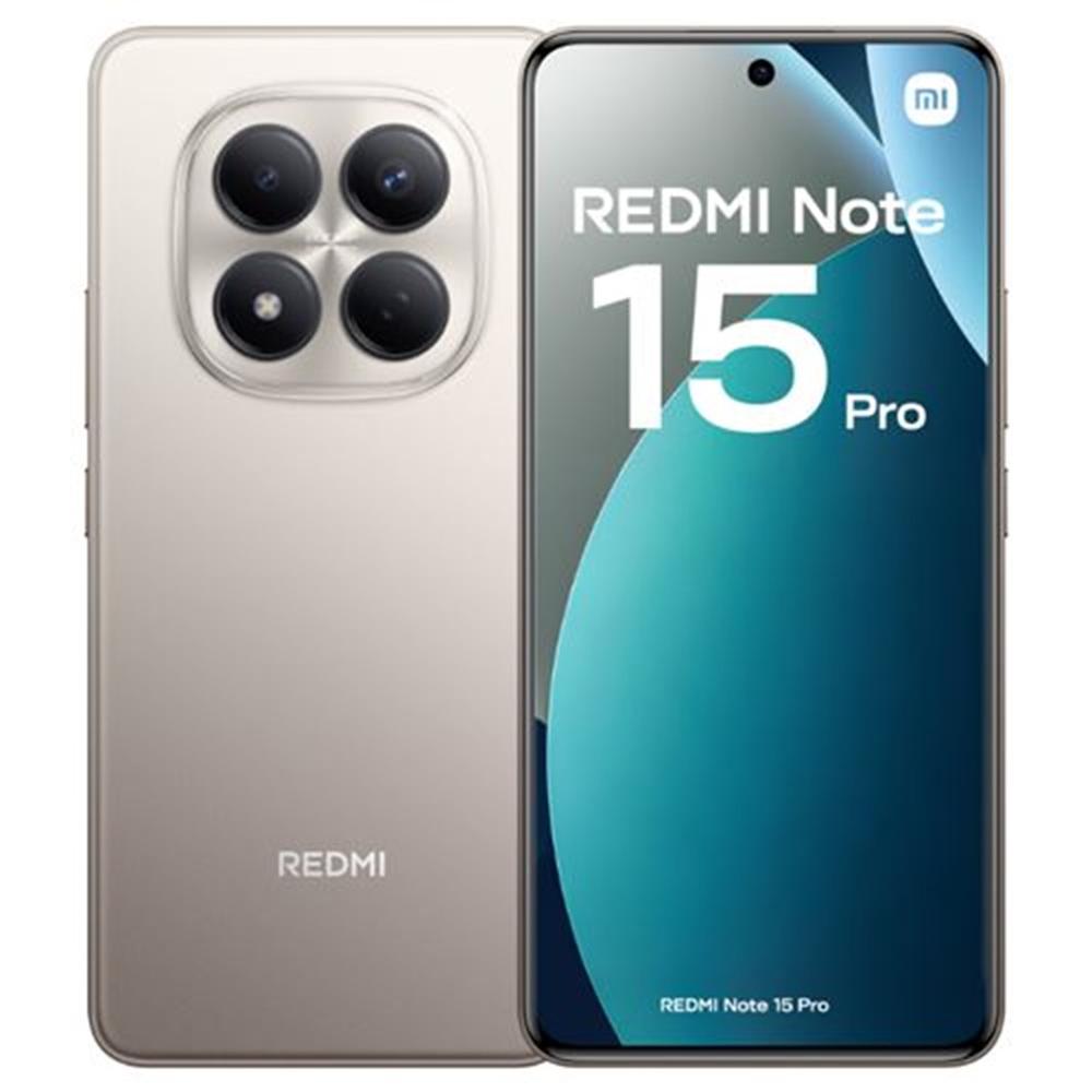 Xiaomi Redmi Note 15 Pro 8GB/256GB 6.77" Titanio - Smartphone de Alto Rendimiento