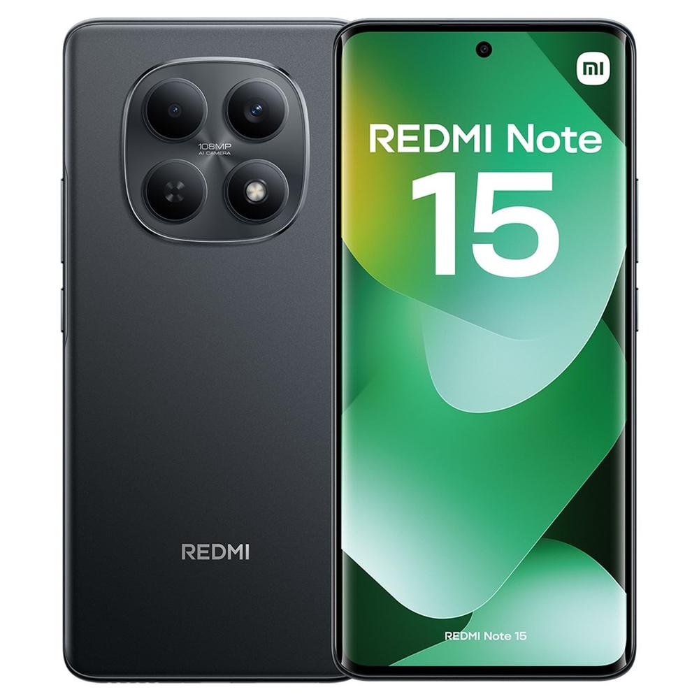 Xiaomi Redmi Note 15 - 6GB RAM, 128GB, Pantalla 6.77", Negro