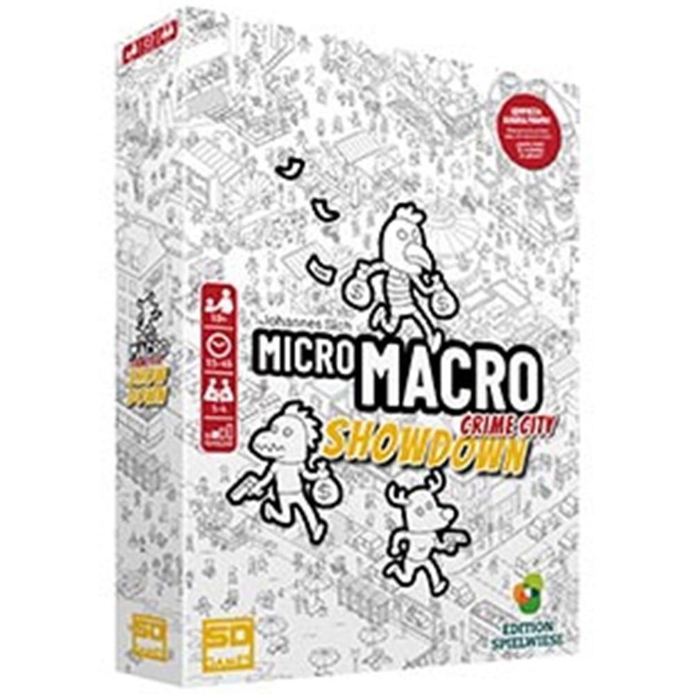 MicroMacro: Crime City - Showdown, el juego de mesa cooperativo de investigación