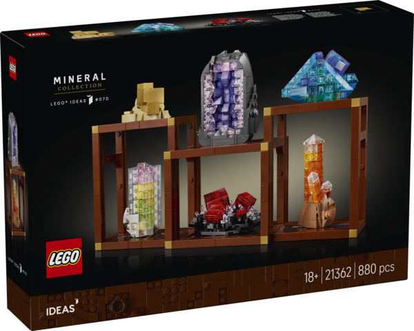 LEGO Ideas 21362 - Colección de Minerales Emblemáticos
