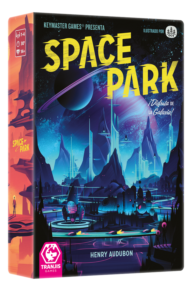 Space Park: Juego de Mesa de Exploración Galáctica para 1 a 4 Jugadores