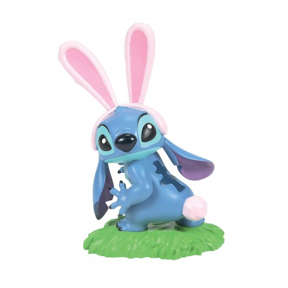 Figura Enesco Disney Stitch Conejito - Colección Pascua