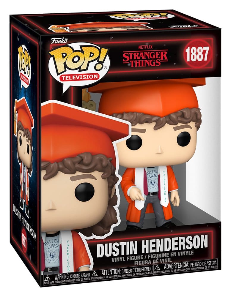 Funko Pop! TV Stranger Things Dustin Henderson Graduation 11,2 cm