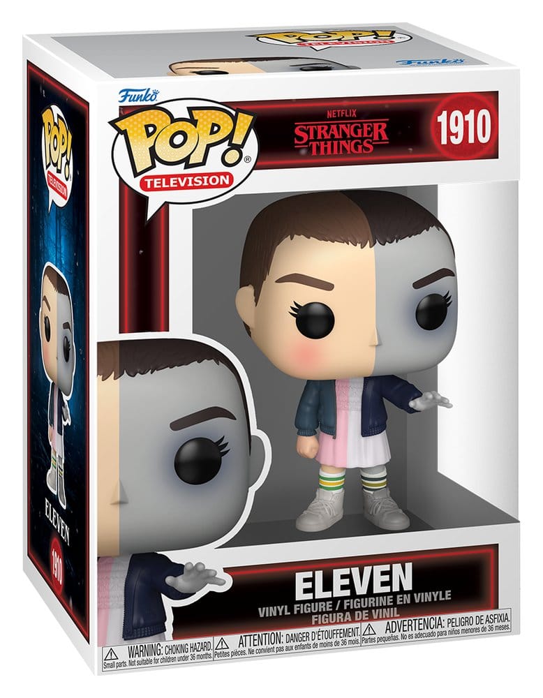 Funko Pop! Eleven (Split) | Stranger Things | 9,1 cm | Vinilo