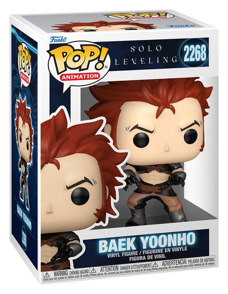 Funko Pop Baek Yoonho - Solo Leveling Collector's Edition