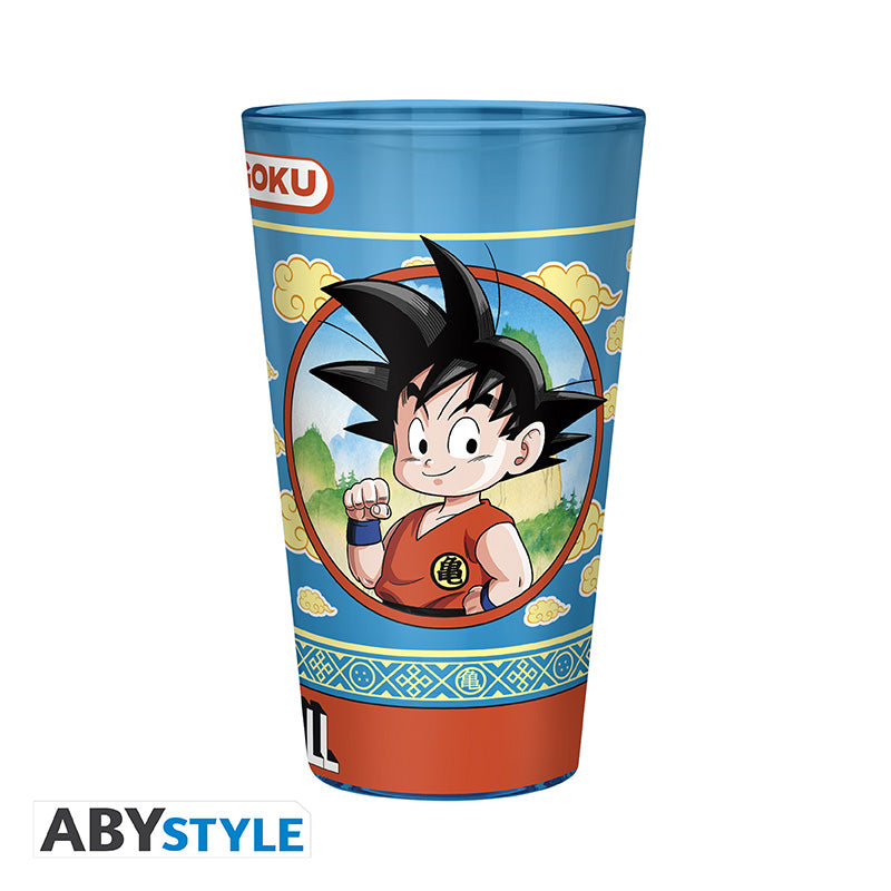 Vaso Grande ABYstyle Dragon Ball Goku y Nube Voladora 400 ml