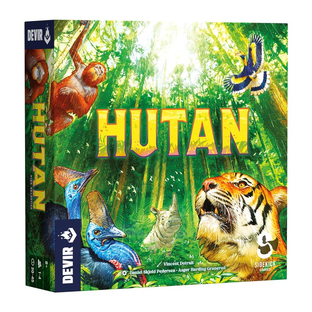 Juego de Mesa Hutan: Diversión Aventura en la Selva