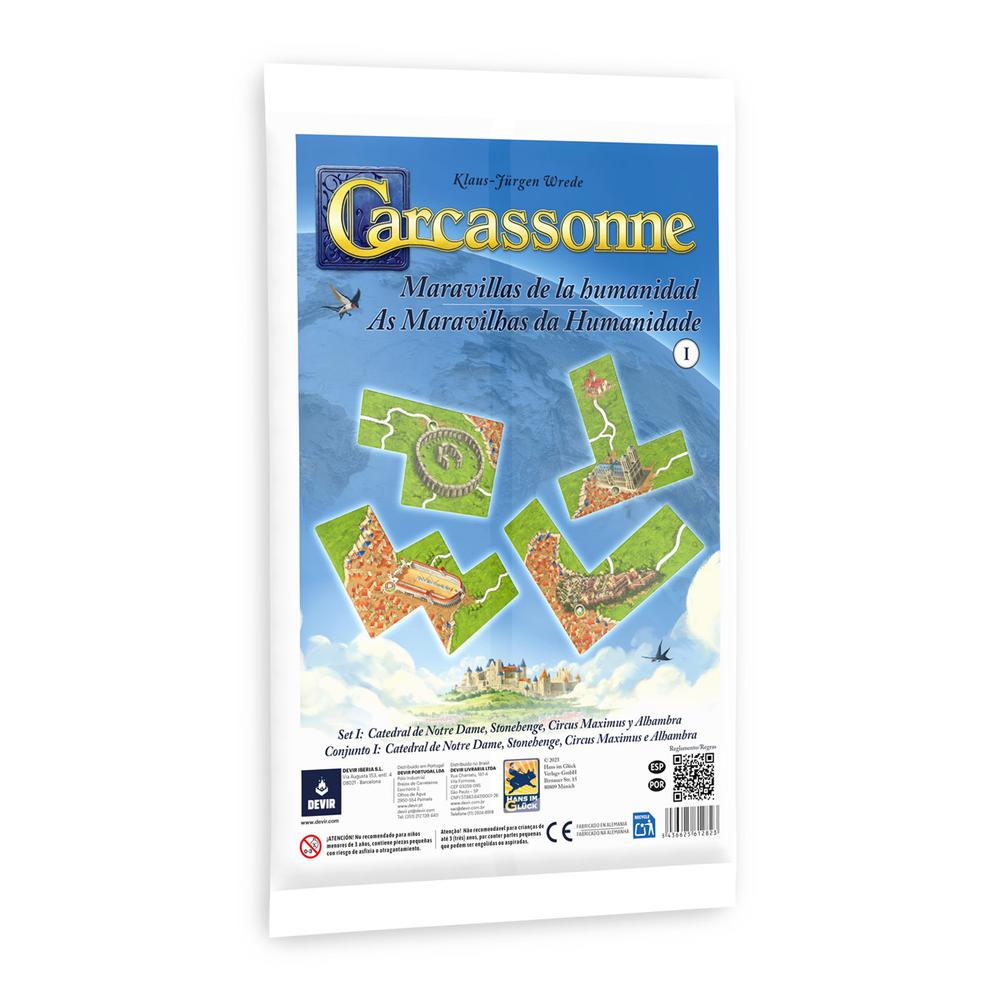 Expansión Carcassonne: Maravillas de la Humanidad 1