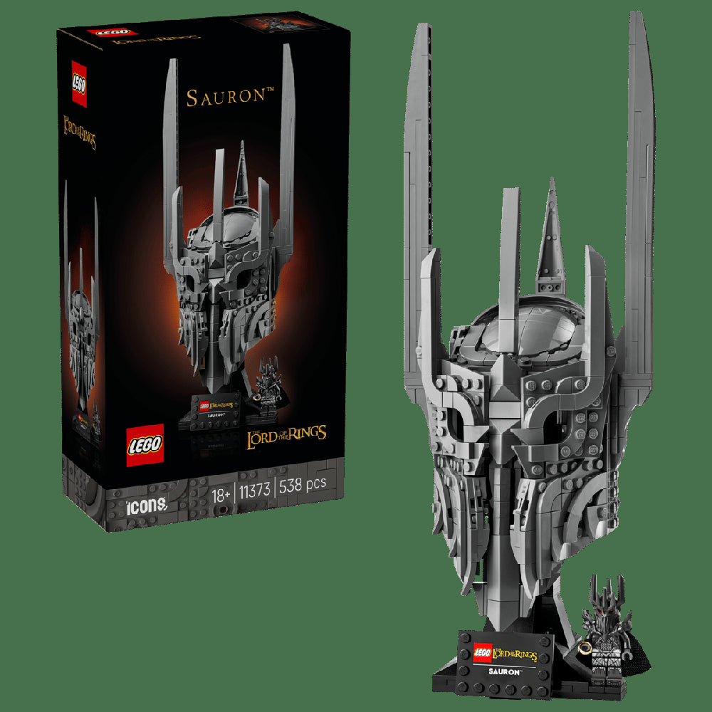 LEGO Icons El Señor de los Anillos Casco de Sauron 33 cm