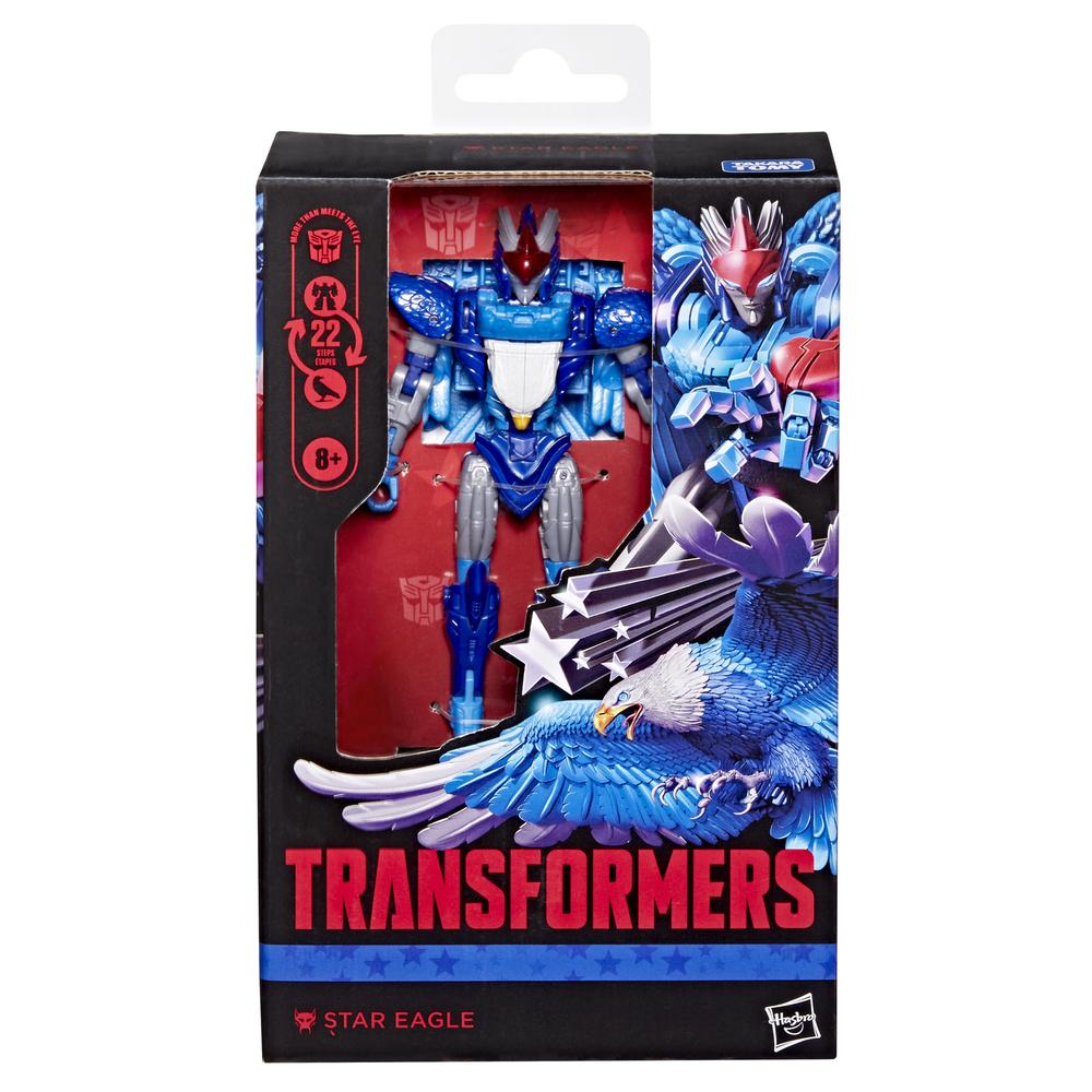 Figura Hasbro Transformers Star Eagle 2 en 1