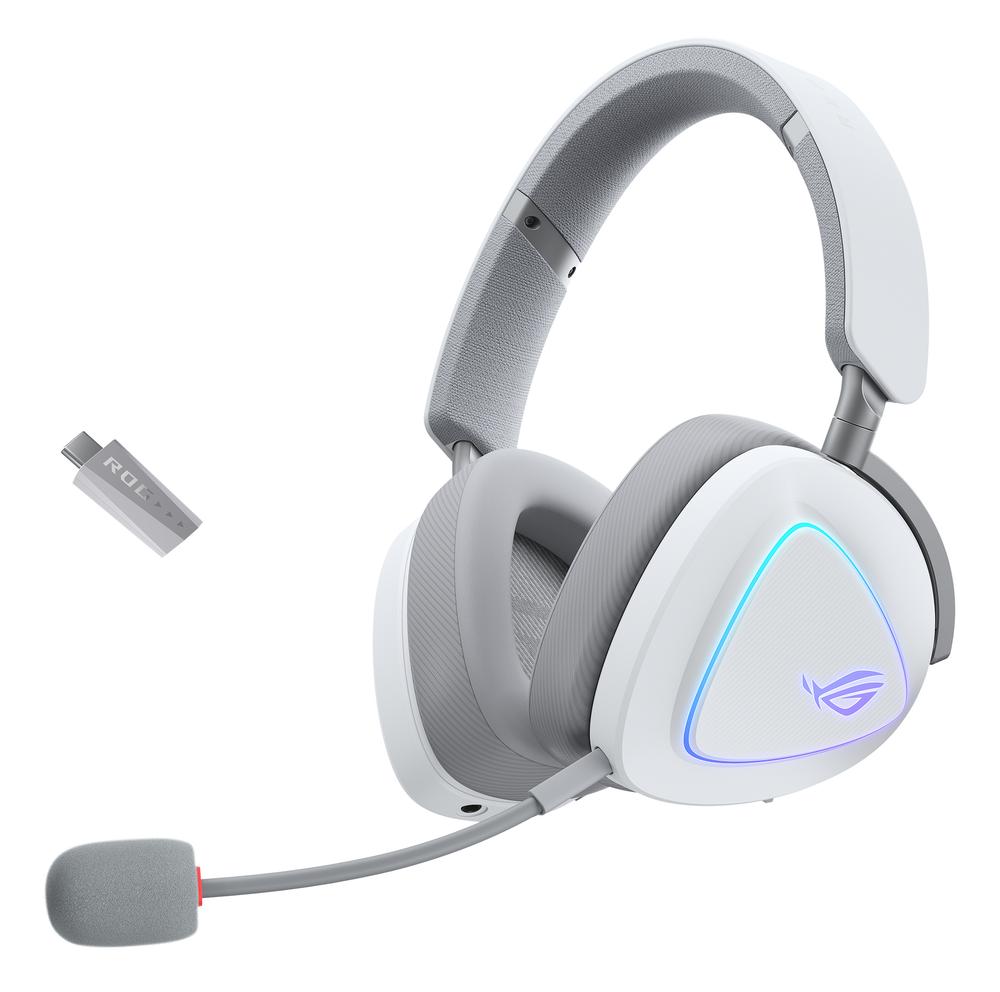 Auriculares Gaming ASUS ROG Delta II Inalámbricos Blancos