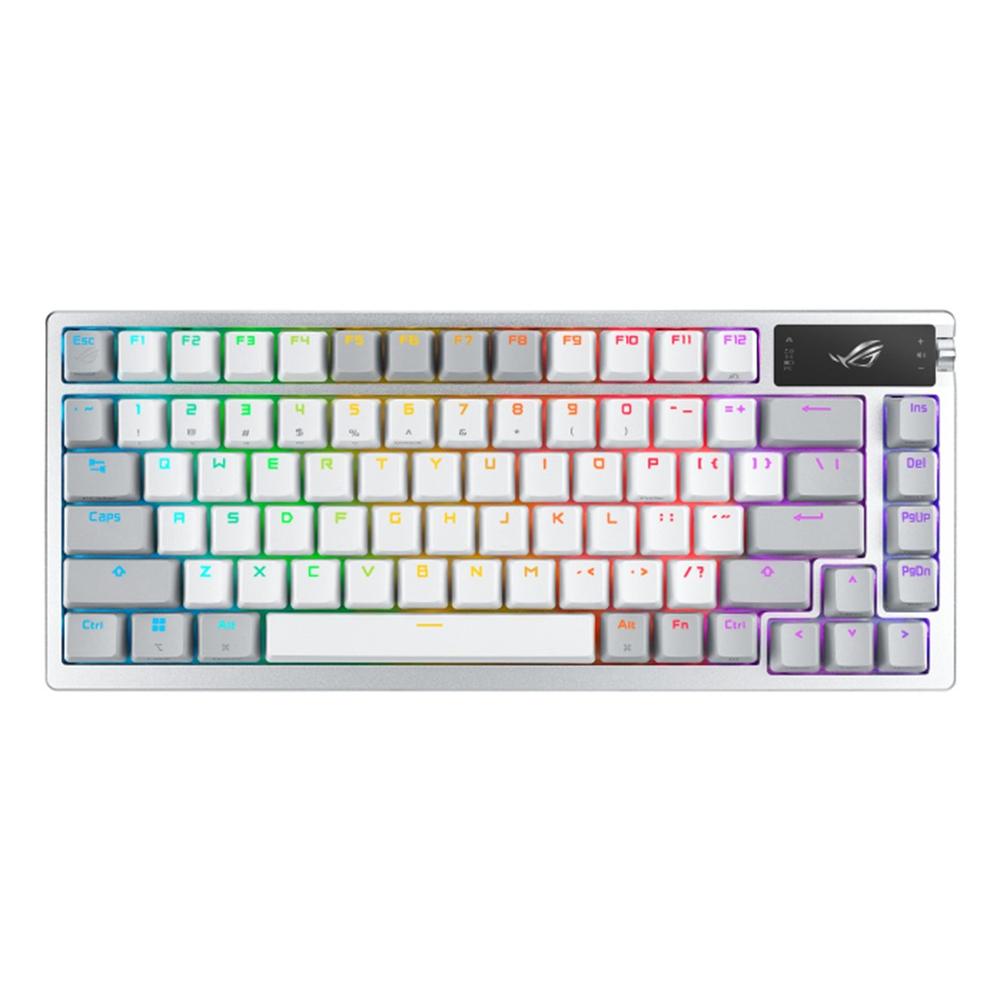 Teclado gaming ASUS ROG Azoth RGB blanco