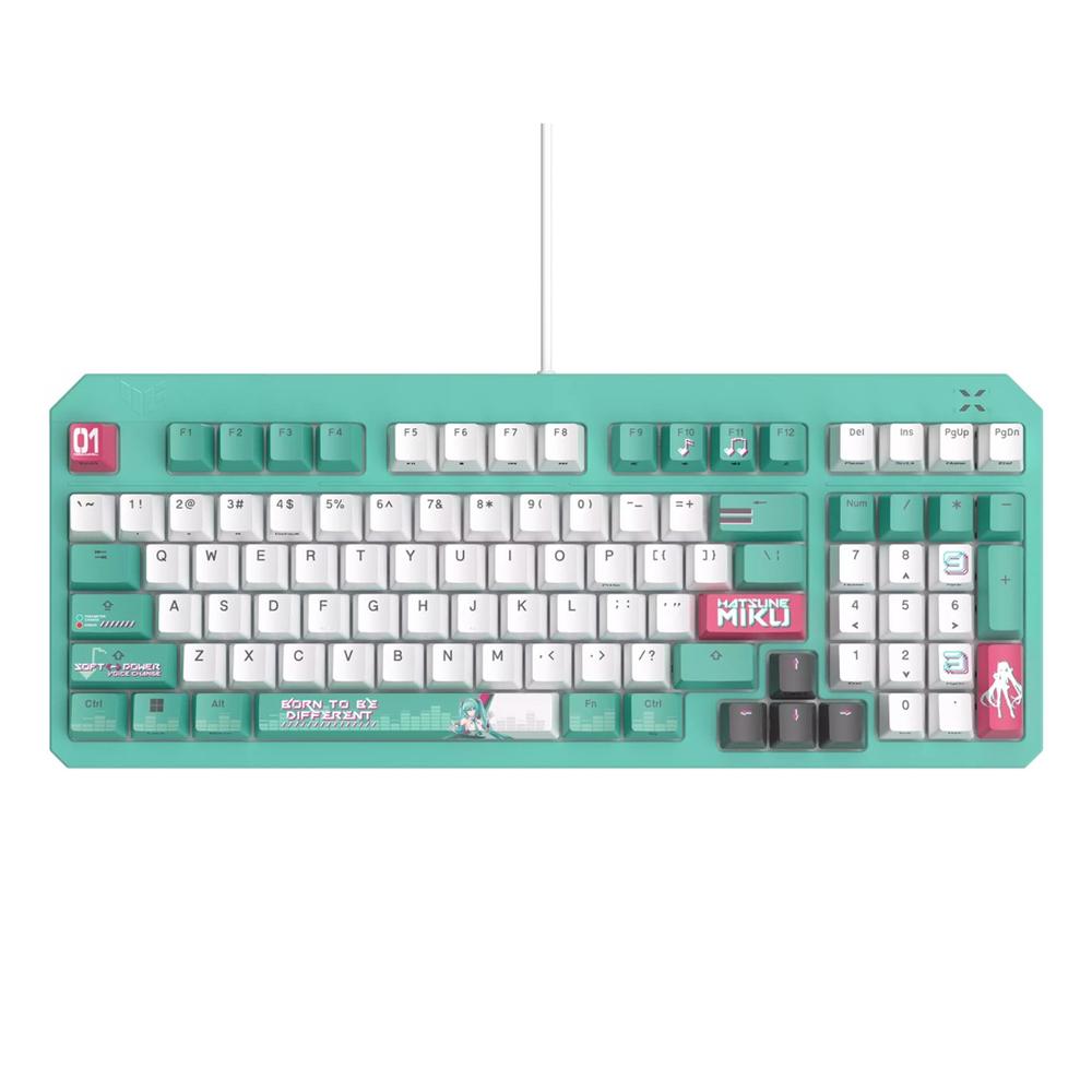 Teclado ASUS TUF Gaming K3 Gen II edición Hatsune Miku RGB