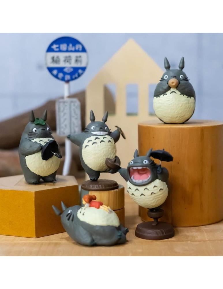 Set de 6 Figuras Surtidas Mi Vecino Totoro Pose Collection
