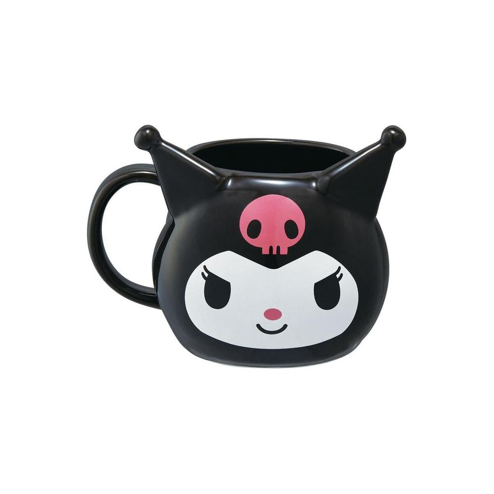 Taza de Cerámica Kuromi Sanrio 390 ml - Diseño 3D Exclusivo