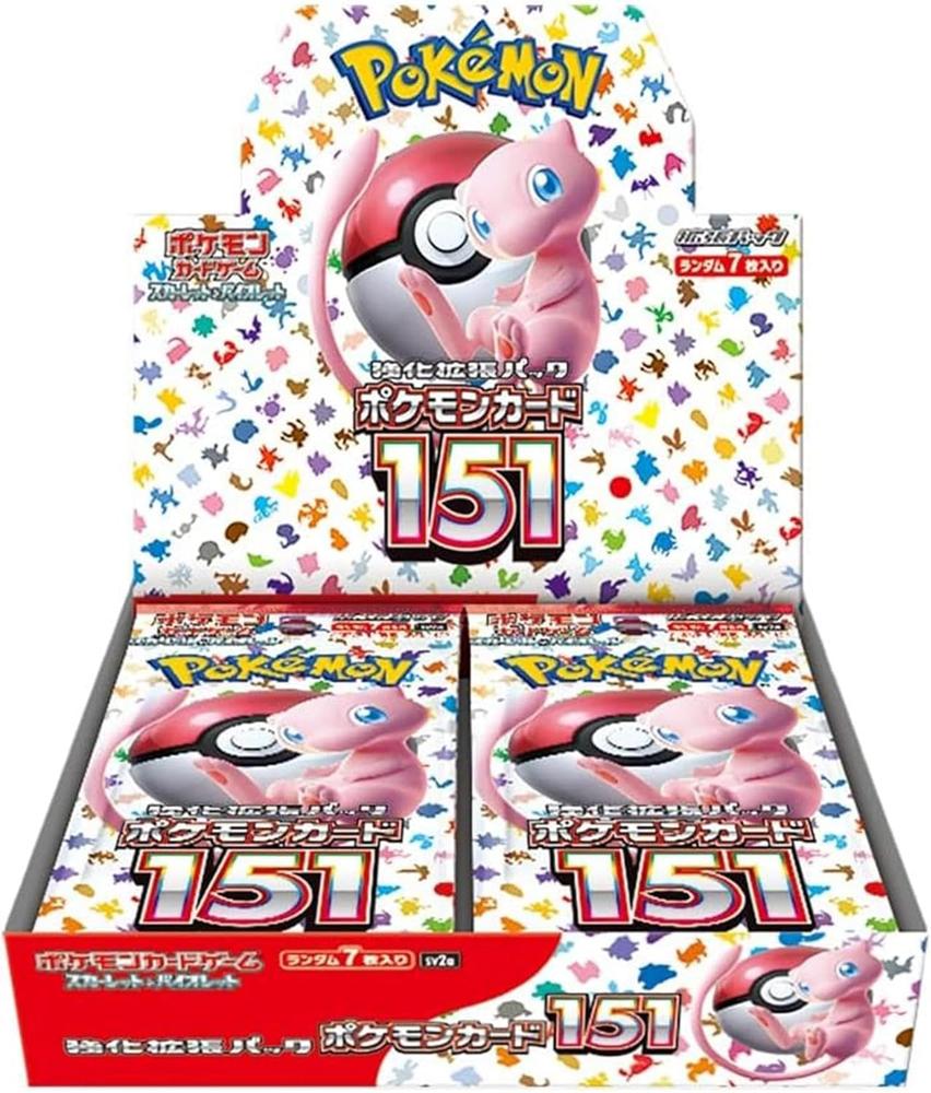 Pokémon TCG Pokémon Card 151 Caja de 20 Sobres Japonés