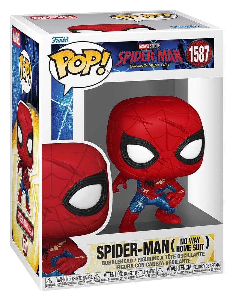 Funko Pop! Marvel: Spider-Man (No Way Home Suit) - Brand New Day - 8,1 cm - Bobblehead