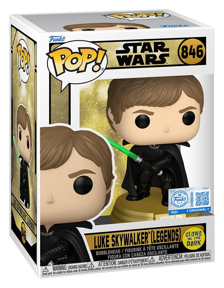 Funko Pop! Star Wars: SW Legends - Luke Skywalker (Glow in the Dark)
