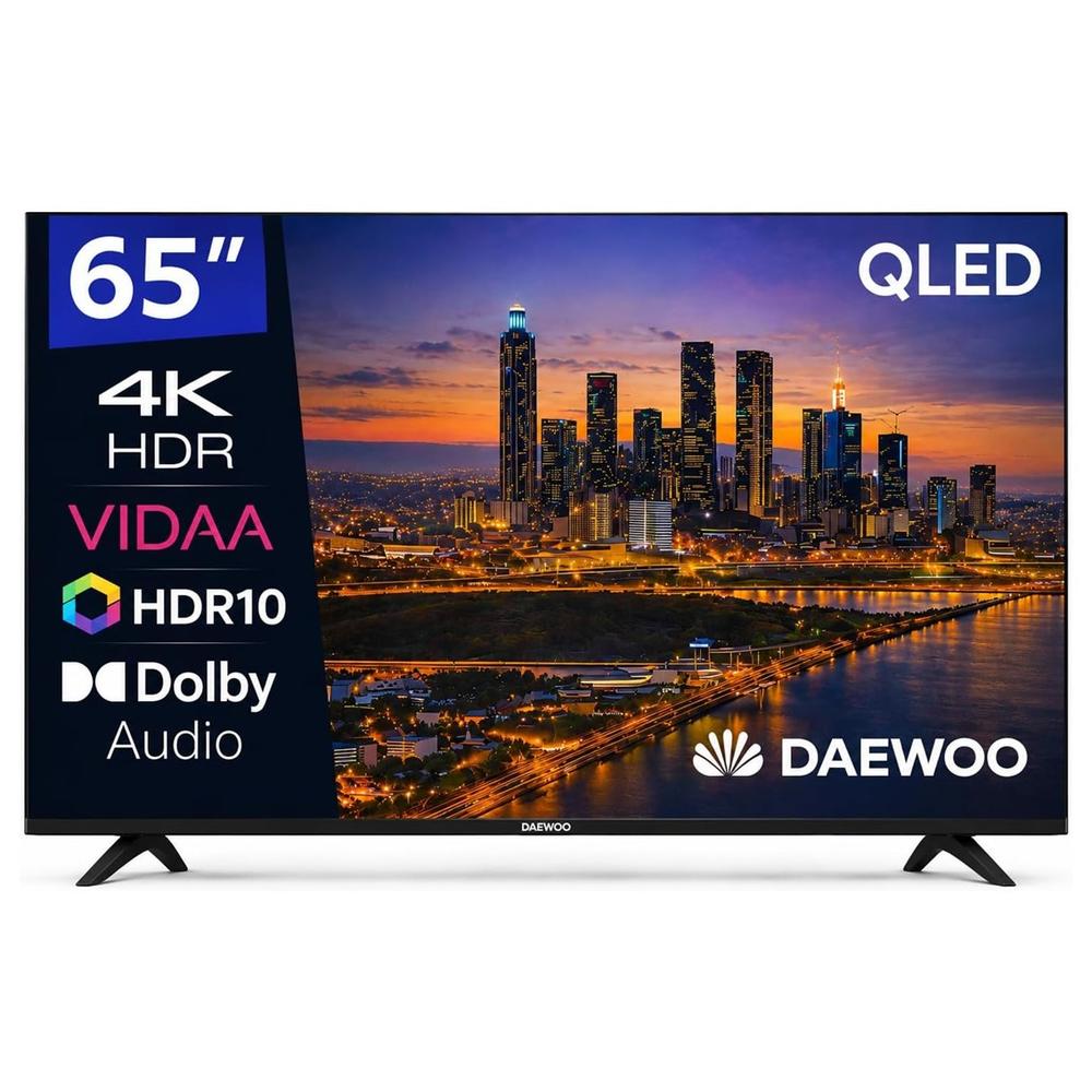 Televisor Daewoo 65 pulgadas QLED 4K UHD Smart TV 65VB56QV