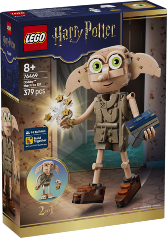 LEGO Harry Potter Dobby el Elfo Libre (76469) 2 en 1