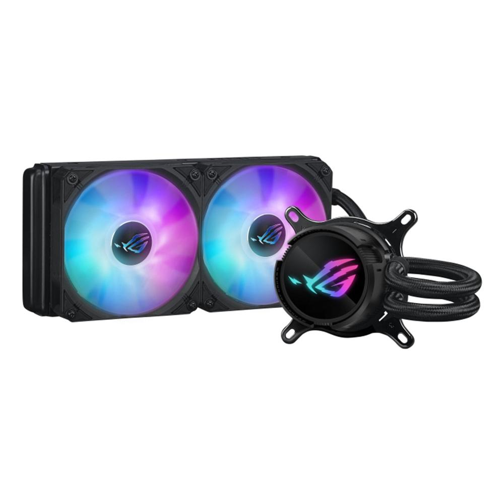 Kit de refrigeración líquida ASUS ROG Strix LC III 240 ARGB 2x 120mm negro