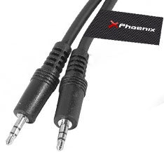 Cable de Audio Estéreo Mini Jack 3.5 mm Macho a Macho - 3 Metros