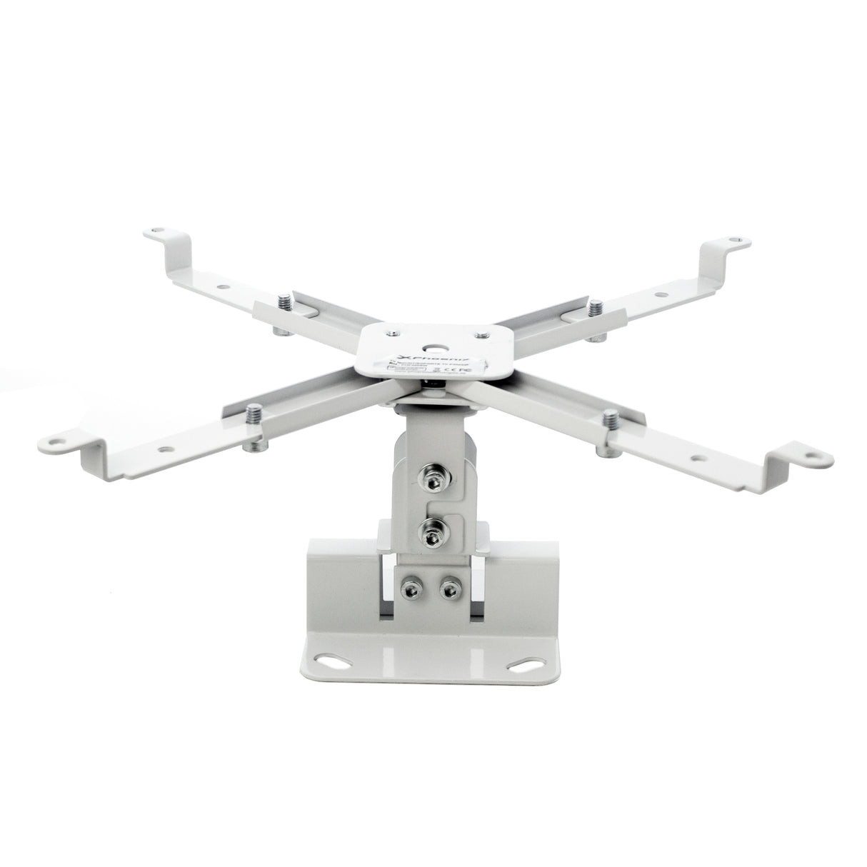 Soporte de Proyector de Techo y Pared 360º Ajustable Blanco