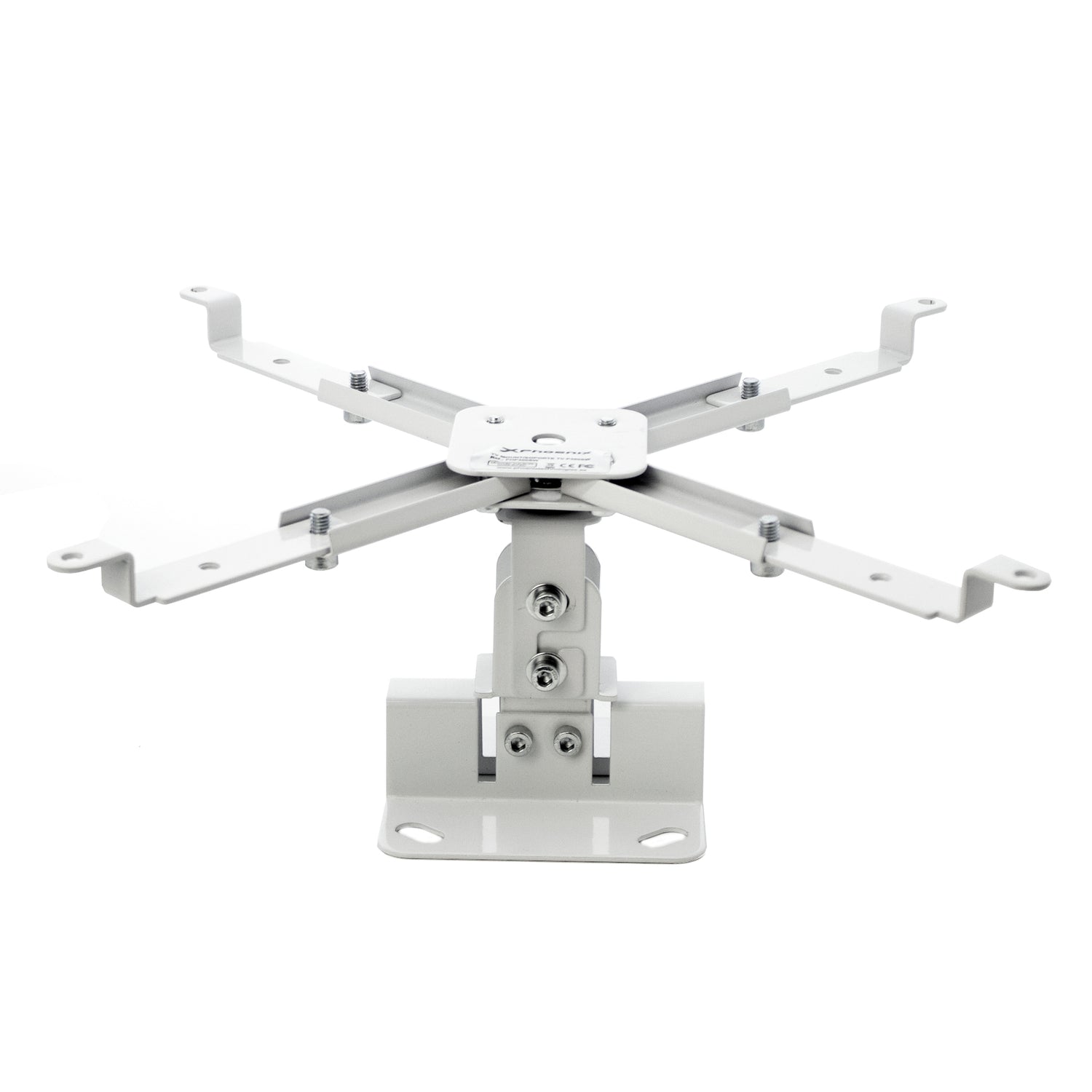 Soporte de Proyector de Techo y Pared 360º Ajustable Blanco