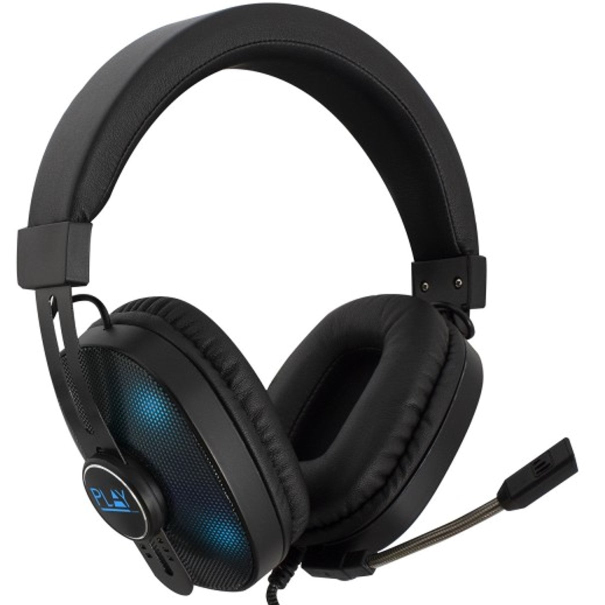 Auriculares de Juego Ewent PL3321 con Micrófono y Iluminación RGB