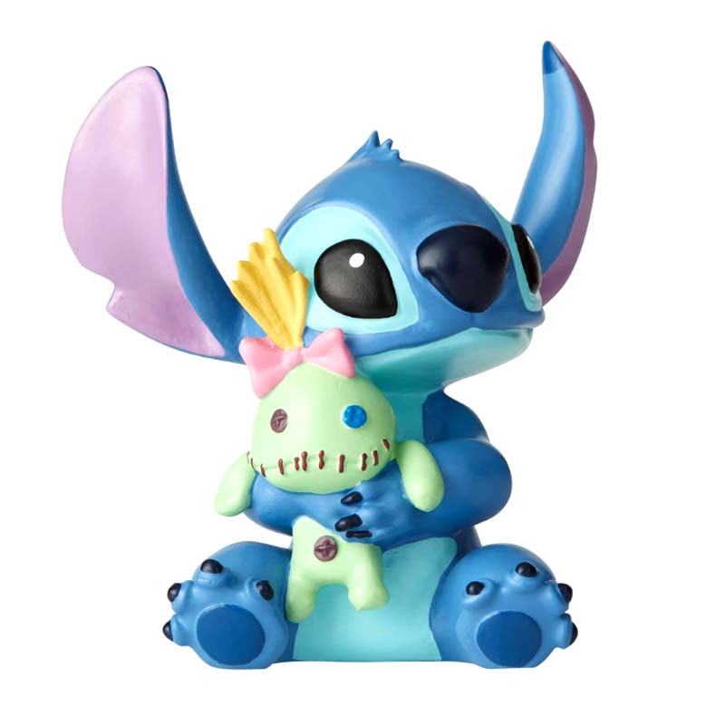 Figura Coleccionable ENESCO de Stitch con Muñeca – Disney Lilo & Stitch