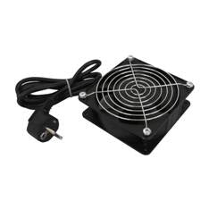 Ventilador Rack WP 220V con Cable Schuko - 120x120x38mm