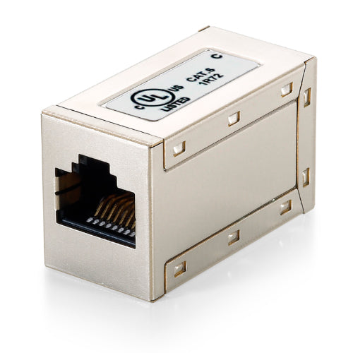 Adaptador RJ45 Equip Cat6 Hembra a Hembra Blindado con Contactos de Oro