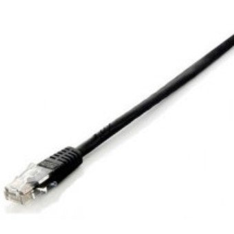 Cable de Red U/UTP Cat6 RJ45 1m Negro - 26 AWG, Alto Rendimiento