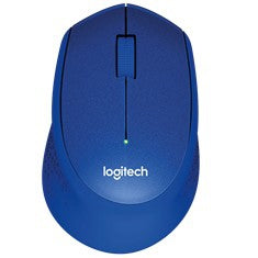 Ratón Logitech M330 Silent Plus Inalámbrico Azul