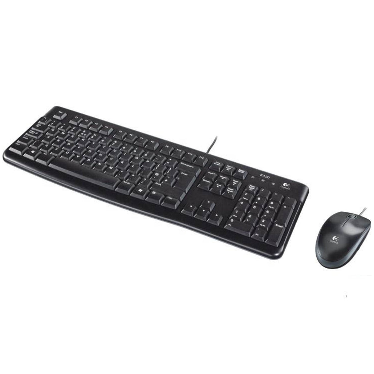 Teclado y ratón Logitech MK120 USB 2.0 Negro - Comodidad y Durabilidad