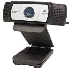 Cámara web Logitech C930e Full HD con audio y obturador de privacidad