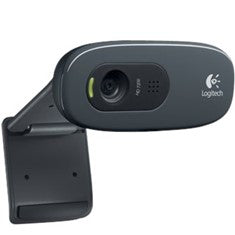 Cámara Web Logitech C270 HD 1280x720p con Micrófono Incorporado