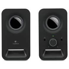 Altavoces Logitech Z150 2.0 Multimedia Negros - Sonido Estéreo 6W