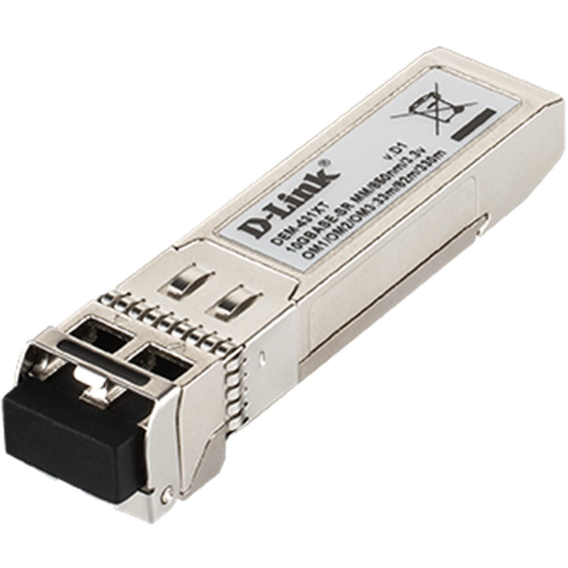 Transceptor D-Link DEM-431XT SFP+ 10GBASE-SR Multimodo 850nm, hasta 550m