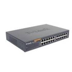 Conmutador D-Link de 24 Puertos 10/100Base-TX LAN