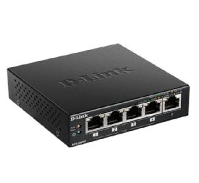 Switch Gigabit D-Link 5 Puertos PoE+ 60W Sin Gestión
