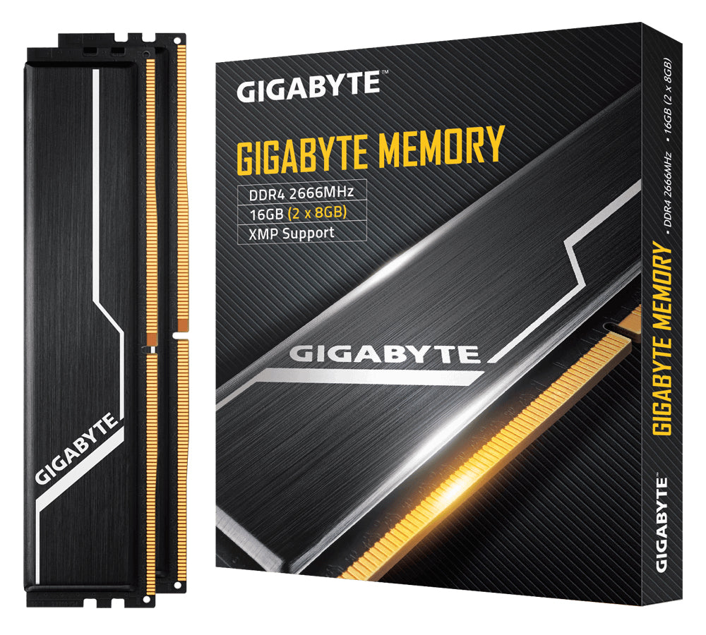 Memoria RAM DDR4 Gigabyte 16GB (2x8GB) 2666MHz PC4 - Rendimiento y Estabilidad Superior