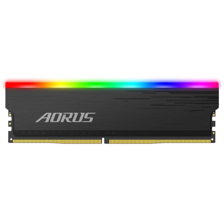 Memoria RAM DDR4 Gigabyte Aorus 16GB (2x8GB) 3733MHz RGB - Alta Velocidad y Estilo