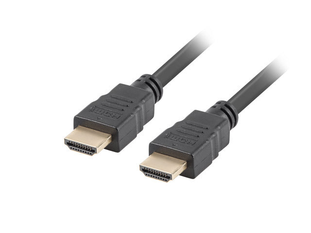 Cable HDMI Lanberg Macho 1.4 Alta Velocidad 0.5m Negro