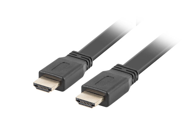 Cable HDMI 4K Lanberg Macho-Macho V2.0 1m Negro