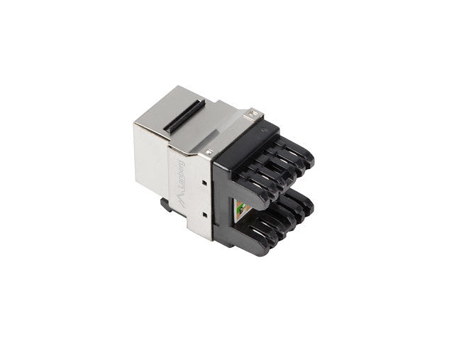 Conector Keystone Lanberg Cat 6 FTP RJ45 180 Grados, Instalación Sin Herramientas