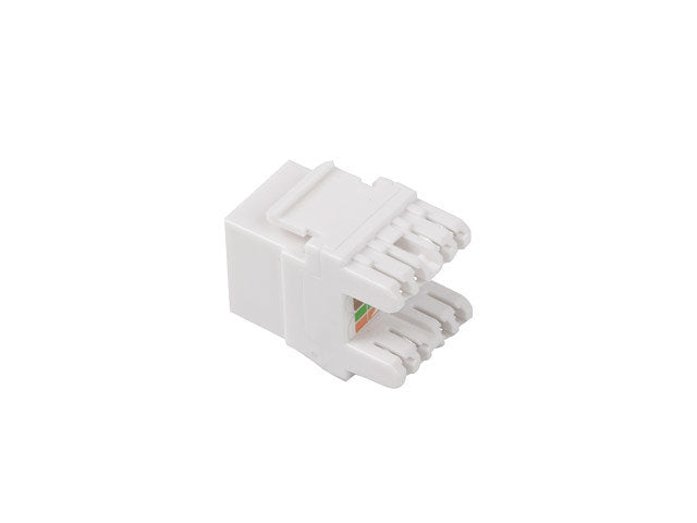 Conector Keystone Lanberg Cat 6 UTP RJ45 180 Grados - Blanco
